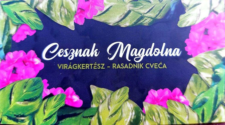 Rasadnik cveća i ukrasnog drveća, Cesznak Magdolna