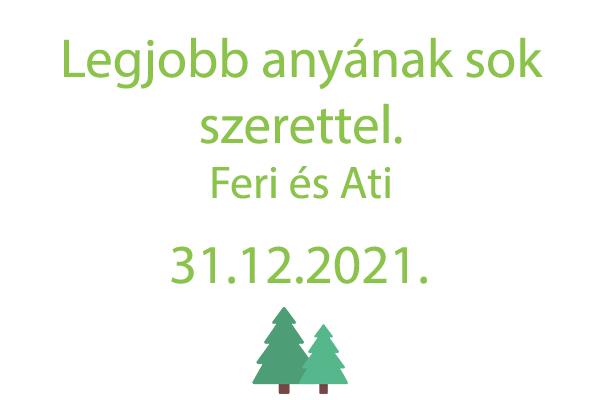 Tabla uz lipu: Legjobb anyának sok szeretettel.