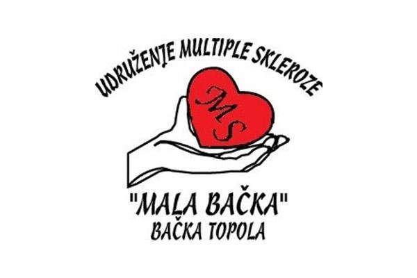 Tabla uz lipu: Udruženje multiple skleroze „Mala Bačka“ Bačka Topola